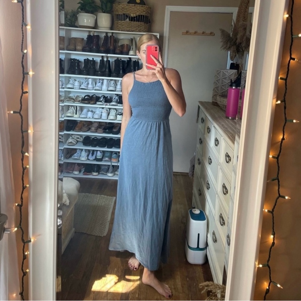 Old navy blue maxi dress